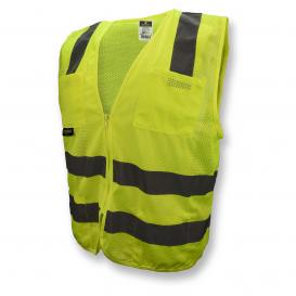 Radians SV8GM Type R Class 2 Standard Mesh Safety Vest - Yellow/Lime
