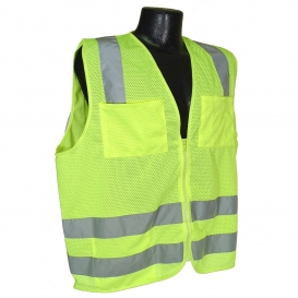 Radians SV8GM Standard Type R Class 2 Mesh Safety Vest - Yellow/Lime