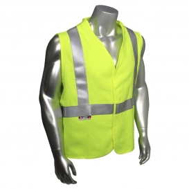 Radians SV92-2VGSFR Basic Modacrylic FR Type R Class 2 Safety Vest - Yellow/Lime