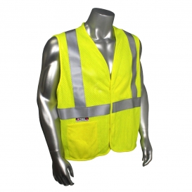 Radians SV97-2VGMFR Premium Mesh Modacrylic FR Type R Class 2 Safety Vest - Yellow/Lime