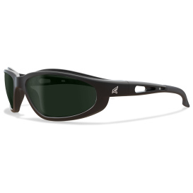 Edge SW11-IR5 Dakura Safety Glasses - Black Frame - Green IR5 Lens