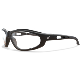 Edge SW111 Dakura Safety Glasses - Black Frame - Clear Lens