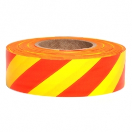 Presco SYR Striped Roll Flagging Tape - Yellow/Red