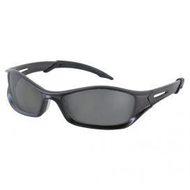 Crews TB112AFZ Tribal Safety Glasses - Gray Frame - Gray Polarized Anti-Fog Lens