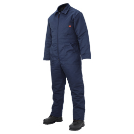 Tough Duck 7121 Twill Insulated Coverall - Navy