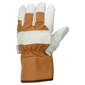 Tough Duck G69916 Cow Grain Fitters Glove - 150G 3M Thinsulate Insulation and Waterproof/Breathable Liner - Brown