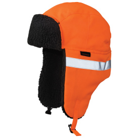 Tough Duck I15516 Hi-Vis Aviator Hat - Orange