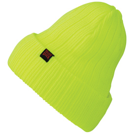 Tough Duck I45916 Chunky Knit Watch Cap - Yellow/Lime