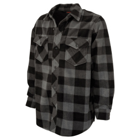 Tough Duck I964 Buffalo Check Fleece Shirt - Grey Check