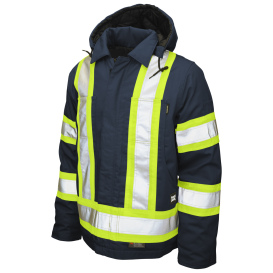 Tough Duck S457 Type O Class 1 Duck Safety Jacket - Navy
