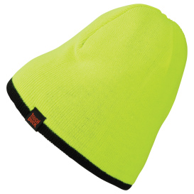 Tough Duck SA2831 Reversible Safety Beanie - Yellow/Lime