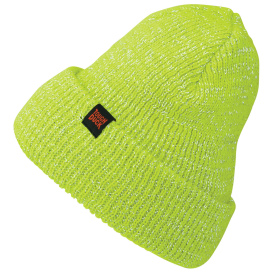 Tough Duck WA28 Urban Safety Knit Cap - Yellow/Lime