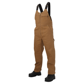 Tough Duck WB04 Duck Unlined Premium Duck Bib Overall - Brown