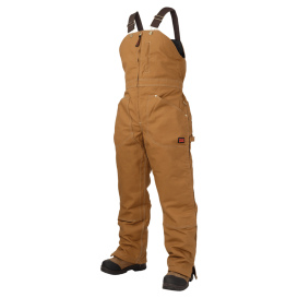 Tough Duck WB09 Women\'s Duck Insulated Bib Overall - Brown