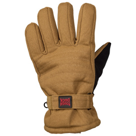 Tough Duck WG091 Cold Weather Gloves w/Waterproof Lining - Brown