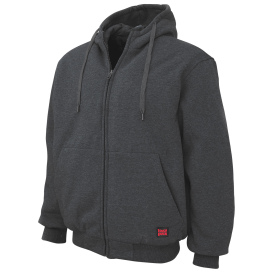 Tough Duck WJ08 Fleece Insulated Hoodie - Charcoal