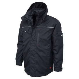 Tough Duck WJ14 Poly Oxford 3-in-1 Parka - Navy