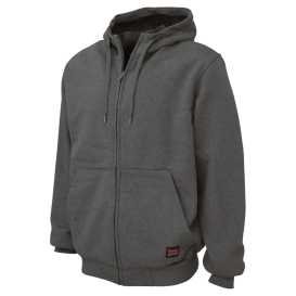 Tough Duck WJ21 Fleece Zip Hoodie - Charcoal