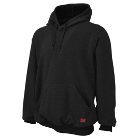 Tough Duck WJ22 Fleece Pullover Hoodie - Black