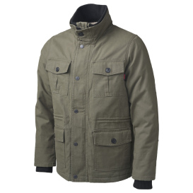 Tough Duck WJ441 Sherpa-Lined Duck Cargo Jacket - Olive