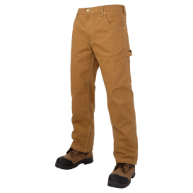 Tough Duck WP02 Loose Fit Washed Duck Pants - Brown