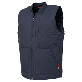 Tough Duck WV03 Freezer Quilted Vest with PrimaLoft Insulation Vest - Navy
