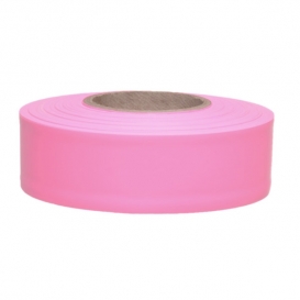 Presco TF1P Taffeta Roll Flagging Tape - Pink