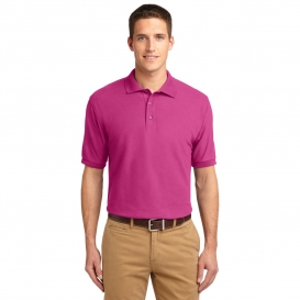 Port Authority TLK500 Tall Silk Touch Polo - Tropical Pink