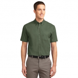 Port Authority TLS508 Tall Short Sleeve Easy Care Shirt - Clover Green
