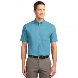 Port Authority TLS508 Tall Short Sleeve Easy Care Shirt - Maui Blue
