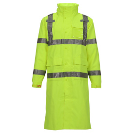 Tingley C24122 Type R Class 3 Hi-Vis Raincoat - Yellow/Lime