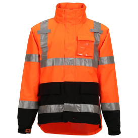 Tingley J24129 Type R Class 3 Icon Safety Jacket - Orange/Black