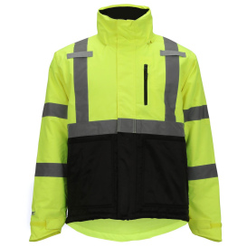 Tingley J26142 Type R Class 3 Heat Retention Safety Jacket - Yellow/Lime