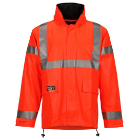 Tingley J44129 Type R Class 3 FR Rain Jacket - Orange