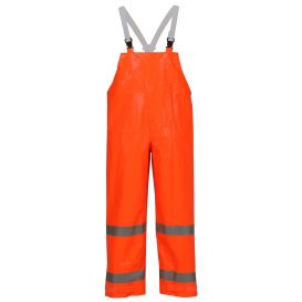 Tingley O53129 Class E Hi-Vis Bib Pants - Orange