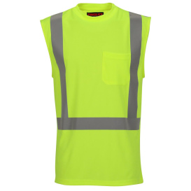 Tingley S75222 Type R Class 2 Sleeveless Safety Shirt - Yellow/Lime