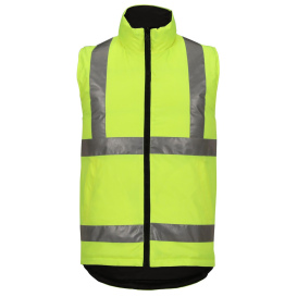 Tingley V26022 Type R Class 2 Reversible Insulated Safety Vest - Yellow/Lime