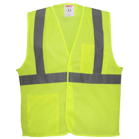 Tingley V70622 Type R Class 2 Mesh Safety Vest - Yellow/Lime