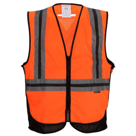 Tingley V73429C Type R Class 2 X-Back Safety Vest - Orange