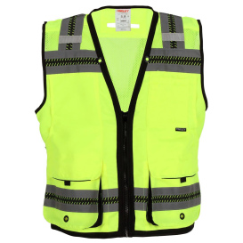 Tingley V73862 Type R Class 2 Midweight Surveyor Vest - Yellow/Lime