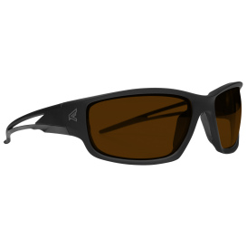 Edge TSK215 Kazbek Safety Glasses - Black Frame - Copper Polarized Lens
