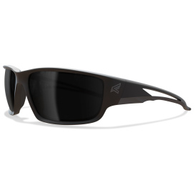 Edge TSK236VS Kazbek Safety Glasses - Matte Black Frame - Smoke Polarized Vapor Shield Lens