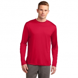Sport-Tek TST350LS Tall Long Sleeve Competitor Tee - True Red