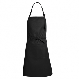 Chef Designs TT30 Premium Bib Apron Color - Black