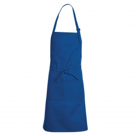 Chef Designs TT30 Premium Bib Apron - Royal Blue