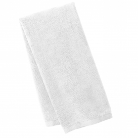 Port Authority TW540 Microfiber Golf Towel - White