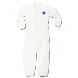 River City TY125S DuPont Tyvek Coverall with Collar - Zipper Front - Elastic Sleeves & Ankles