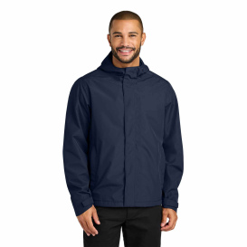 Port Authority J714 C-FREE Rain Jacket - True Navy