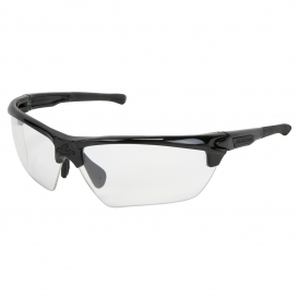 MCR Safety DM1330PF Dominator DM3 Safety Glasses - Black Frame - Clear MAX6 Anti-Fog Lens