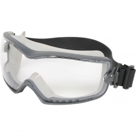U.S. Safety HB1220AF Hydroblast Goggles - Rubber Strap - Clear Anti-Fog Lens
